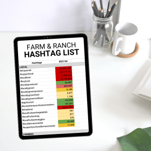 Farm and Ranch Hashtag List
